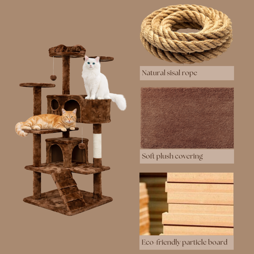 Sisal Rope Cat Climbing Tower