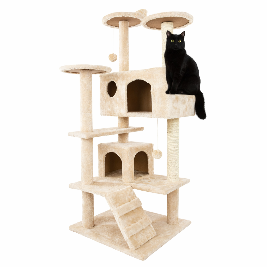 Sisal Rope Cat Climbing Tower