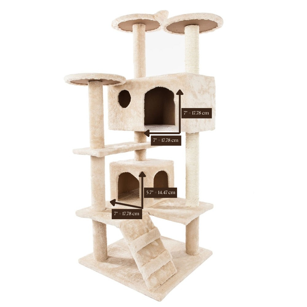 Sisal Rope Cat Climbing Tower
