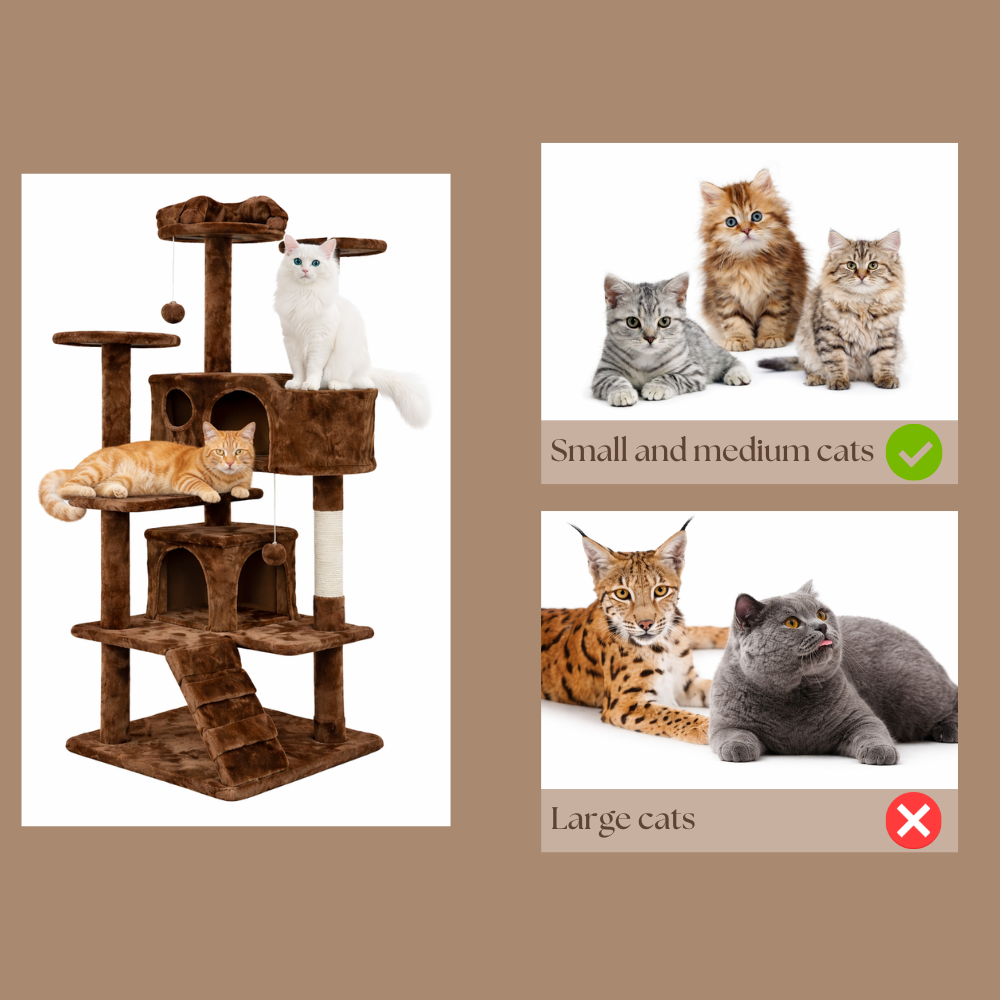 Sisal Rope Cat Climbing Tower