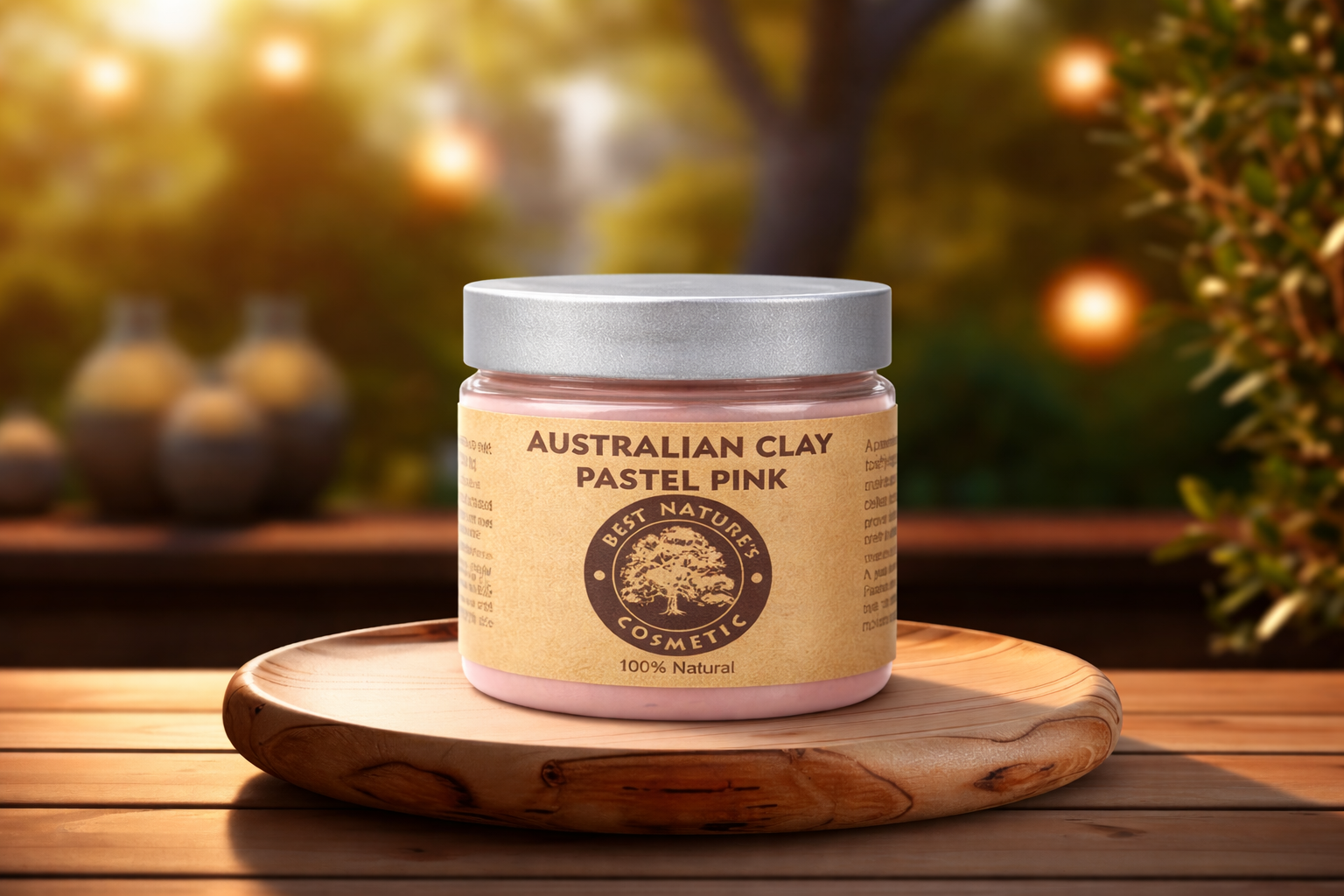 Australian Pink Clay - Premium Cosmetic Clay Face Mask