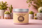 Australian Pink Clay - Premium Cosmetic Clay Face Mask
